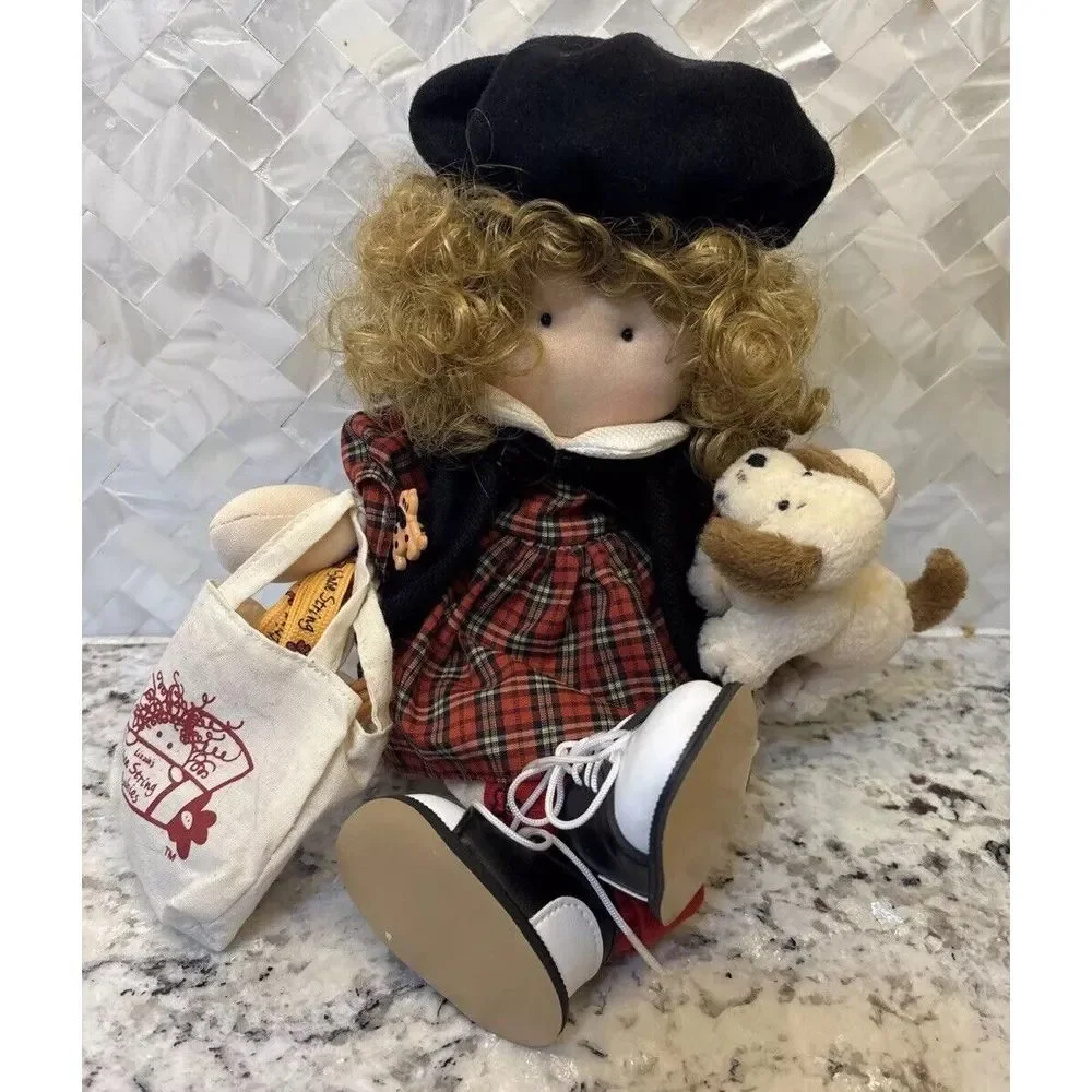 Lizzie High Shoe‎ String Babies doll Megan French Schoolgirl Puppy